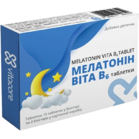 МЕЛАТОНІН ВІТА В6 Vitacore табл. №30